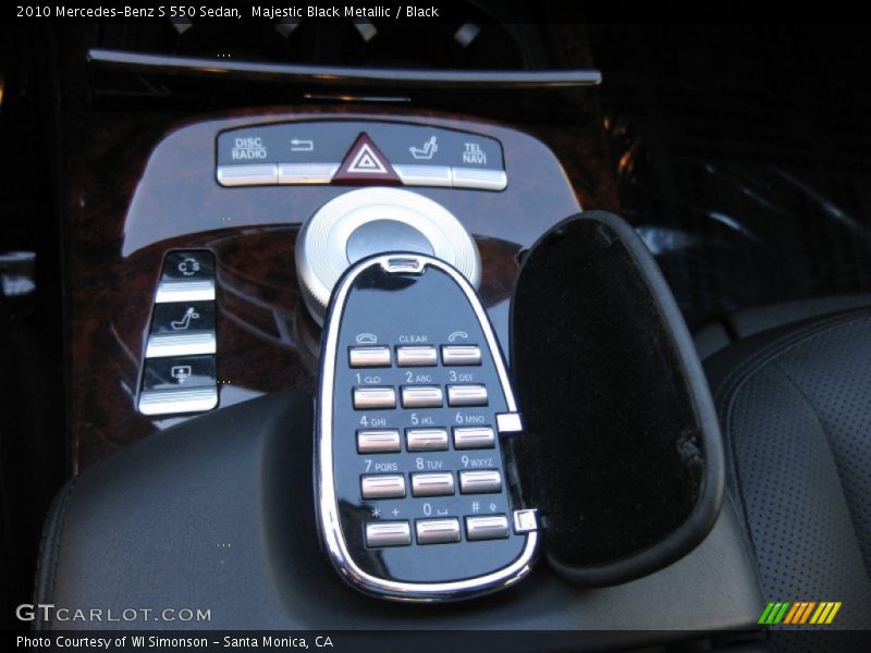 Majestic Black Metallic / Black 2010 Mercedes-Benz S 550 Sedan
