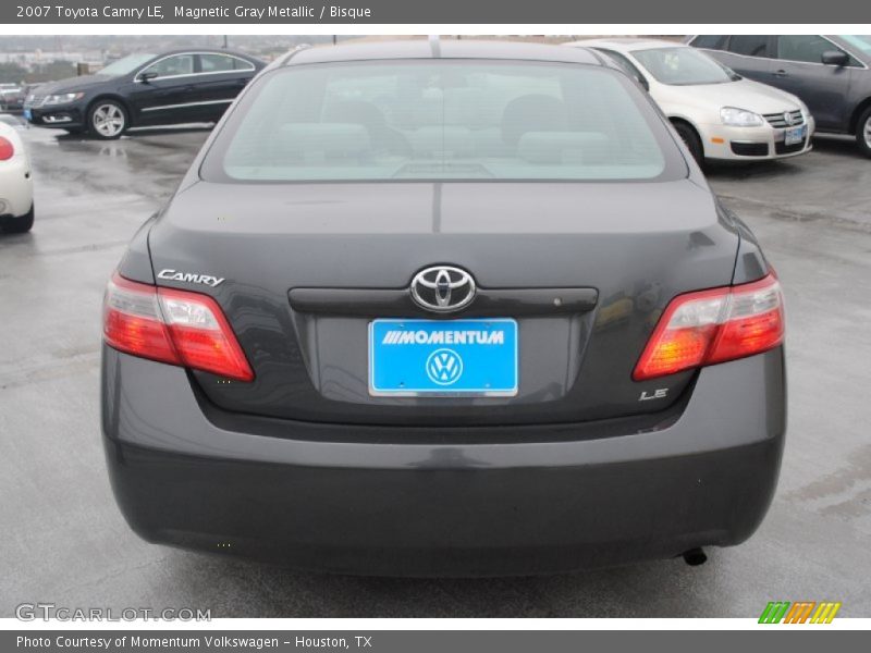 Magnetic Gray Metallic / Bisque 2007 Toyota Camry LE
