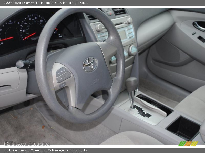 Magnetic Gray Metallic / Bisque 2007 Toyota Camry LE