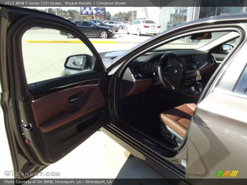 Mojave Metallic / Cinnamon Brown 2013 BMW 5 Series 535i Sedan