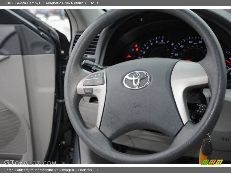 Magnetic Gray Metallic / Bisque 2007 Toyota Camry LE