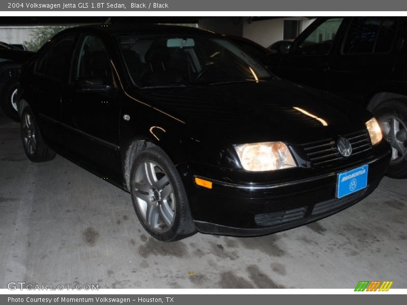 Black / Black 2004 Volkswagen Jetta GLS 1.8T Sedan