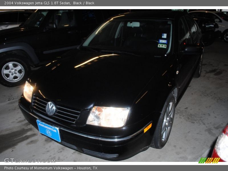 Black / Black 2004 Volkswagen Jetta GLS 1.8T Sedan