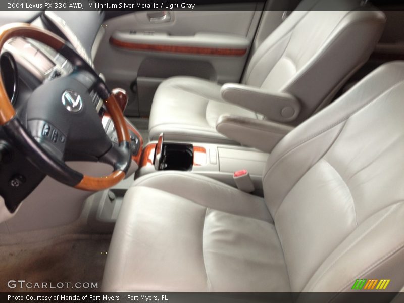 Millinnium Silver Metallic / Light Gray 2004 Lexus RX 330 AWD