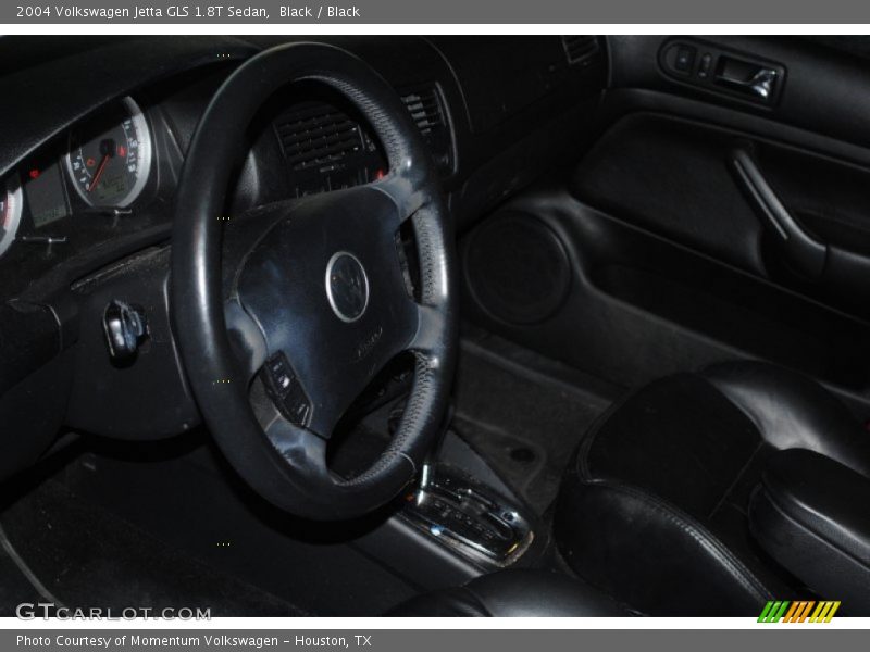 Black / Black 2004 Volkswagen Jetta GLS 1.8T Sedan