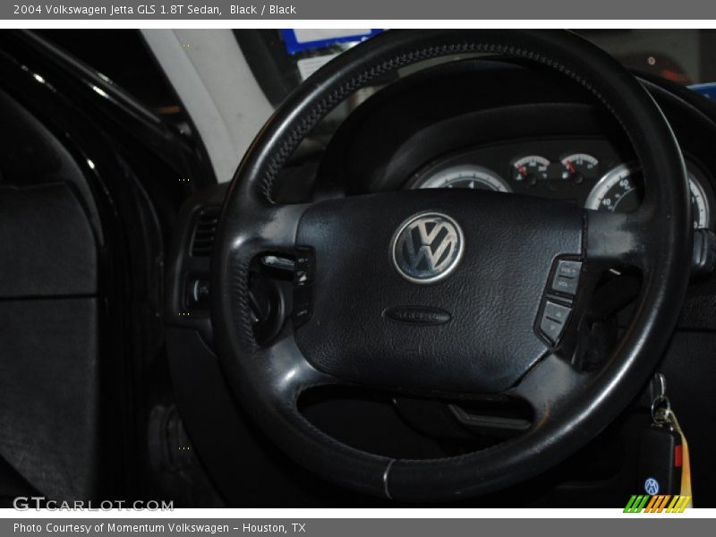Black / Black 2004 Volkswagen Jetta GLS 1.8T Sedan