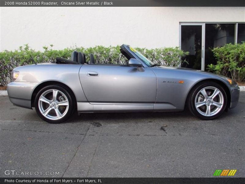 Chicane Silver Metallic / Black 2008 Honda S2000 Roadster