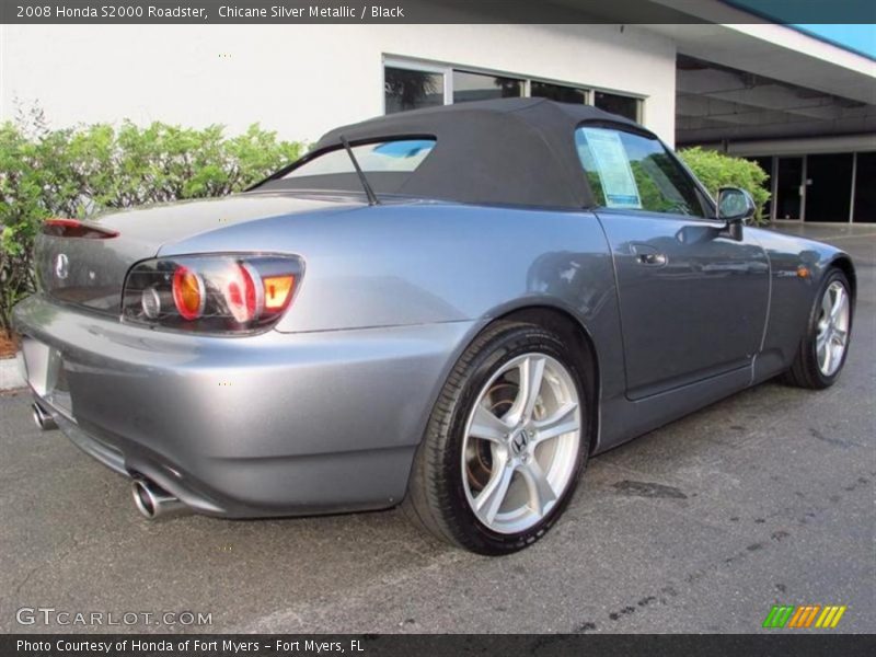 Chicane Silver Metallic / Black 2008 Honda S2000 Roadster