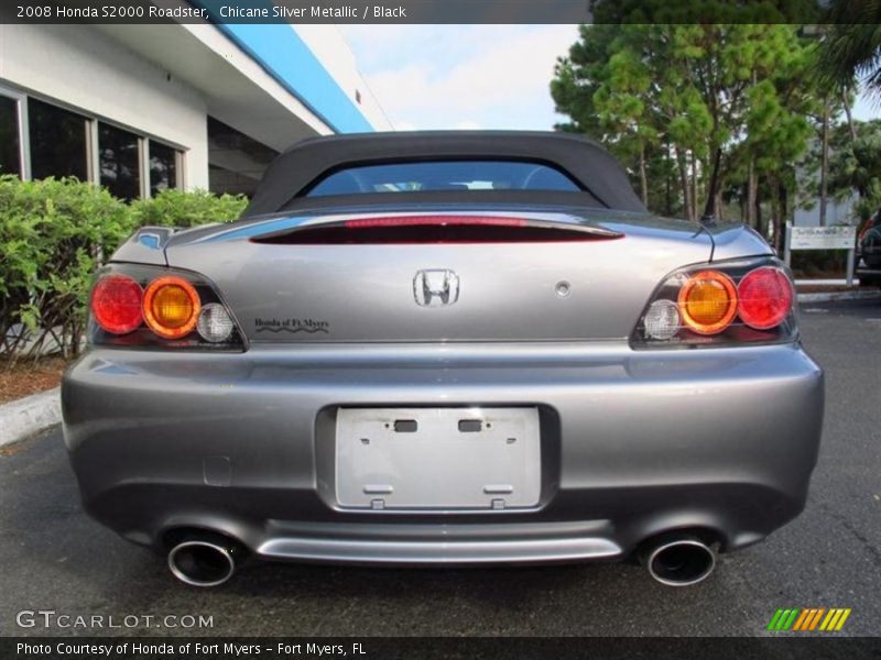 Chicane Silver Metallic / Black 2008 Honda S2000 Roadster