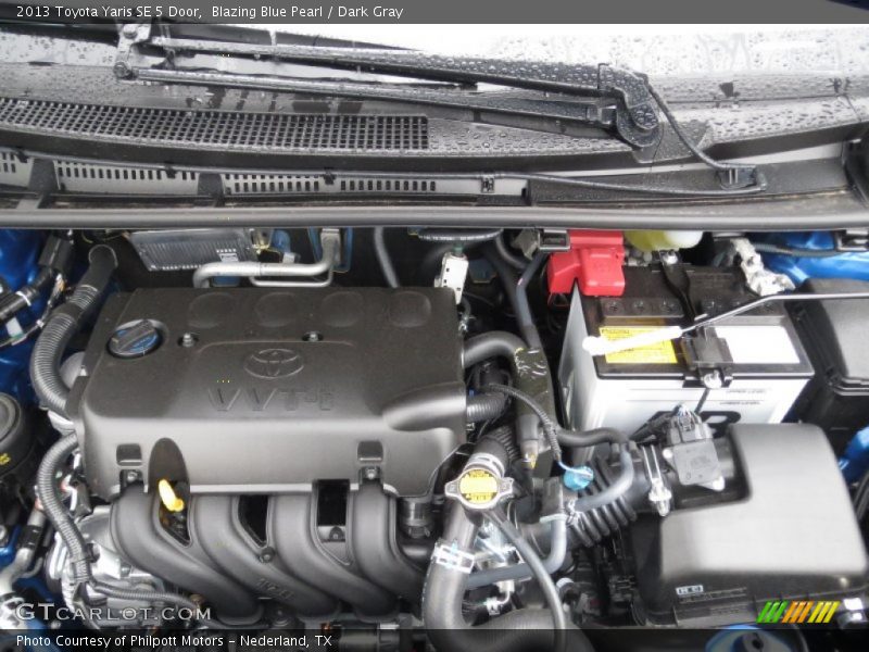  2013 Yaris SE 5 Door Engine - 1.5 Liter DOHC 16-Valve VVT-i 4 Cylinder