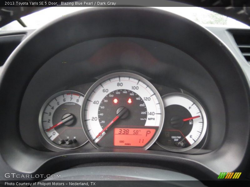  2013 Yaris SE 5 Door SE 5 Door Gauges
