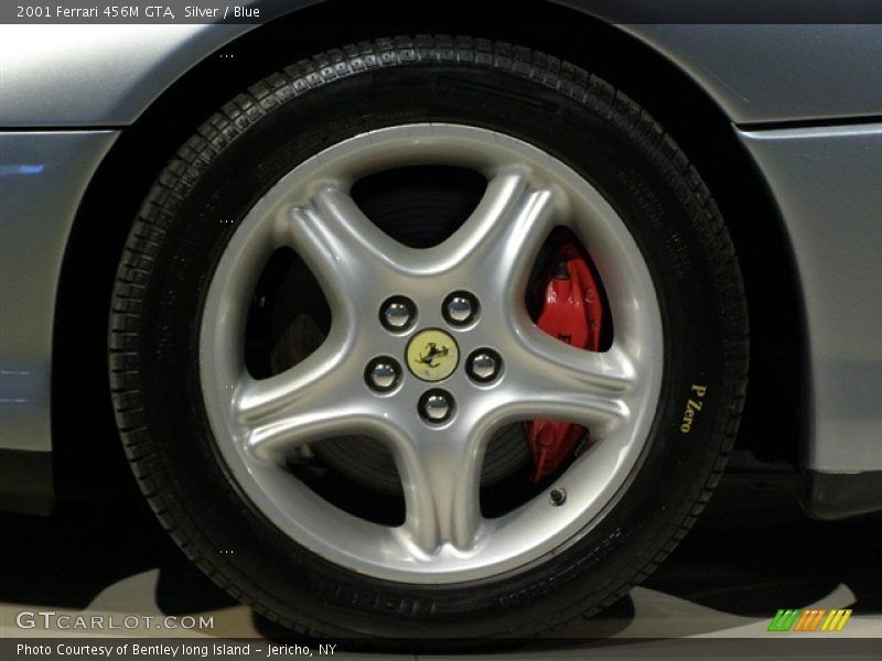 2001 Ferrari 456MGTA, Silver / Blue Wheel - 2001 Ferrari 456M GTA