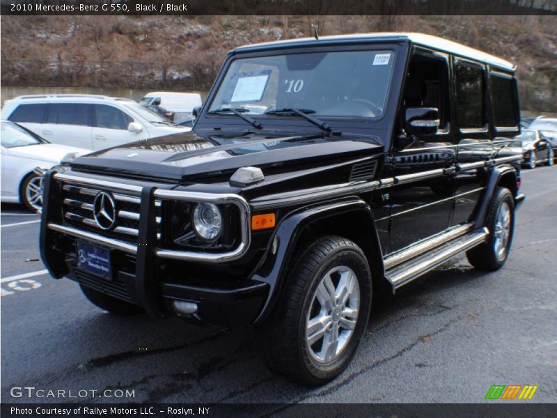 Black / Black 2010 Mercedes-Benz G 550