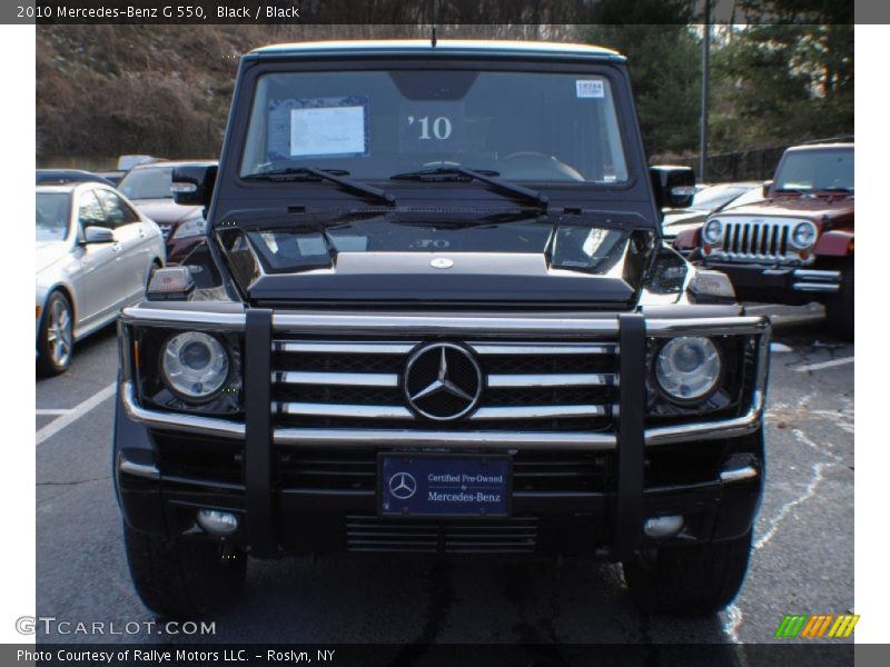 Black / Black 2010 Mercedes-Benz G 550