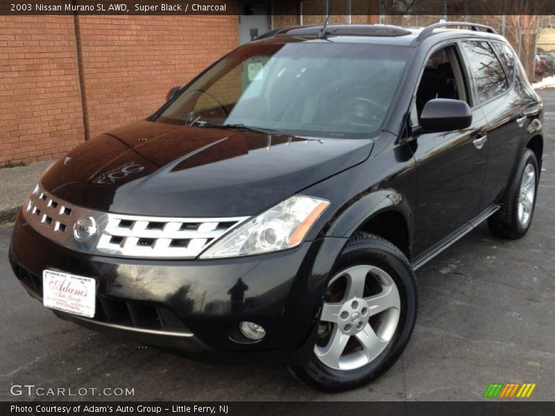 Super Black / Charcoal 2003 Nissan Murano SL AWD