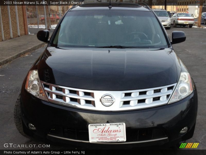 Super Black / Charcoal 2003 Nissan Murano SL AWD