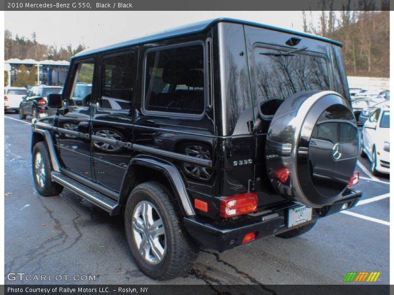 Black / Black 2010 Mercedes-Benz G 550