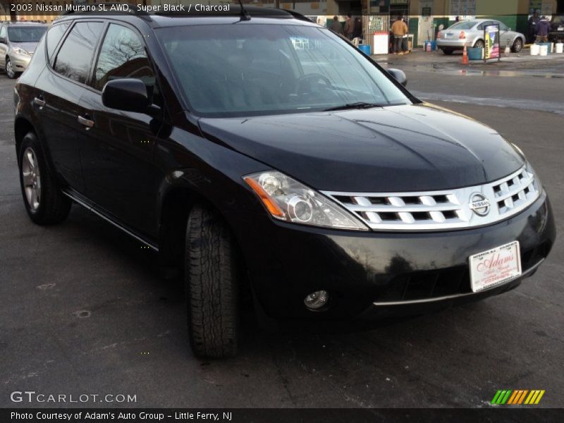 Super Black / Charcoal 2003 Nissan Murano SL AWD