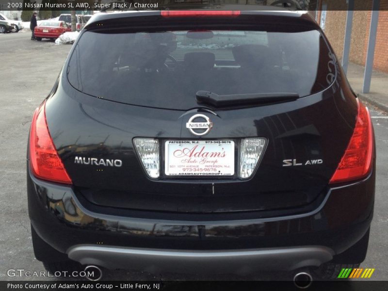 Super Black / Charcoal 2003 Nissan Murano SL AWD