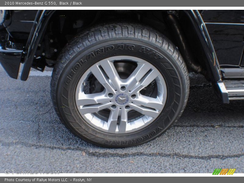 Black / Black 2010 Mercedes-Benz G 550