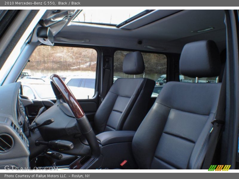 Black / Black 2010 Mercedes-Benz G 550