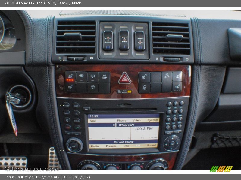 Black / Black 2010 Mercedes-Benz G 550