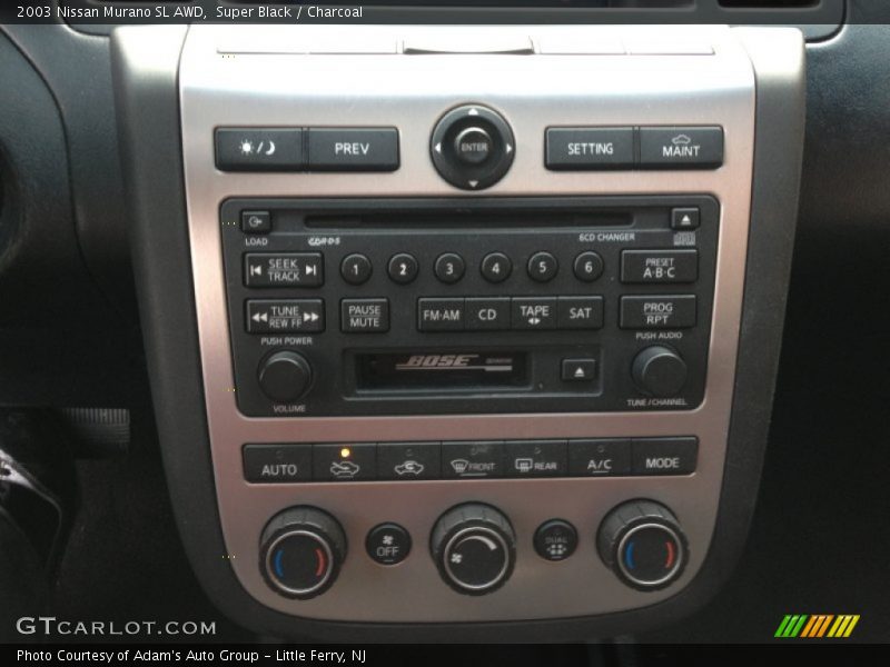 Super Black / Charcoal 2003 Nissan Murano SL AWD