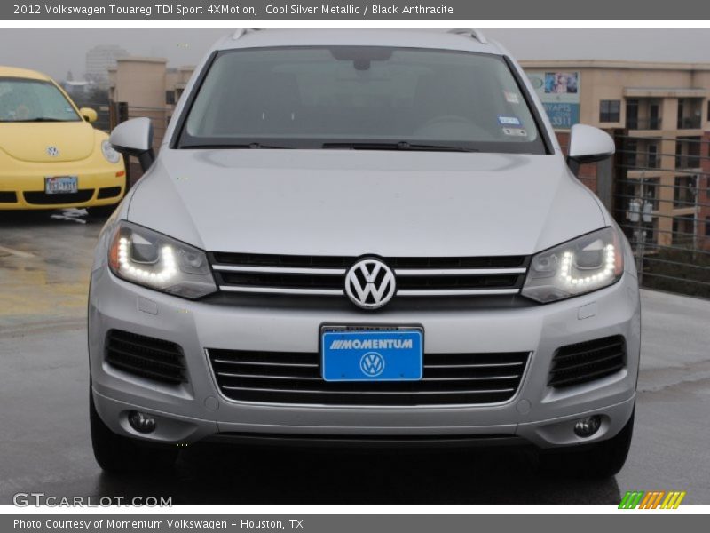 Cool Silver Metallic / Black Anthracite 2012 Volkswagen Touareg TDI Sport 4XMotion