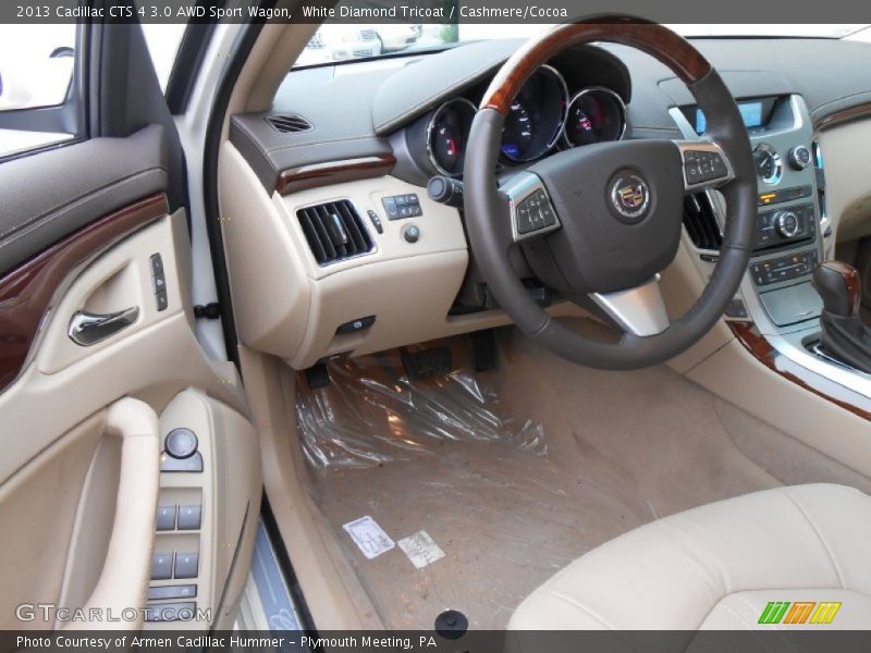  2013 CTS 4 3.0 AWD Sport Wagon Cashmere/Cocoa Interior