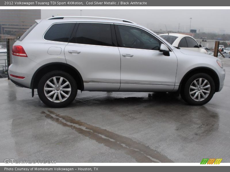 Cool Silver Metallic / Black Anthracite 2012 Volkswagen Touareg TDI Sport 4XMotion