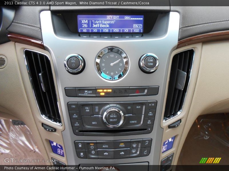 Controls of 2013 CTS 4 3.0 AWD Sport Wagon