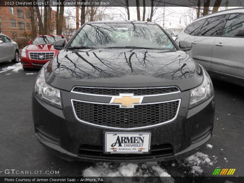 Black Granite Metallic / Jet Black 2013 Chevrolet Cruze LT