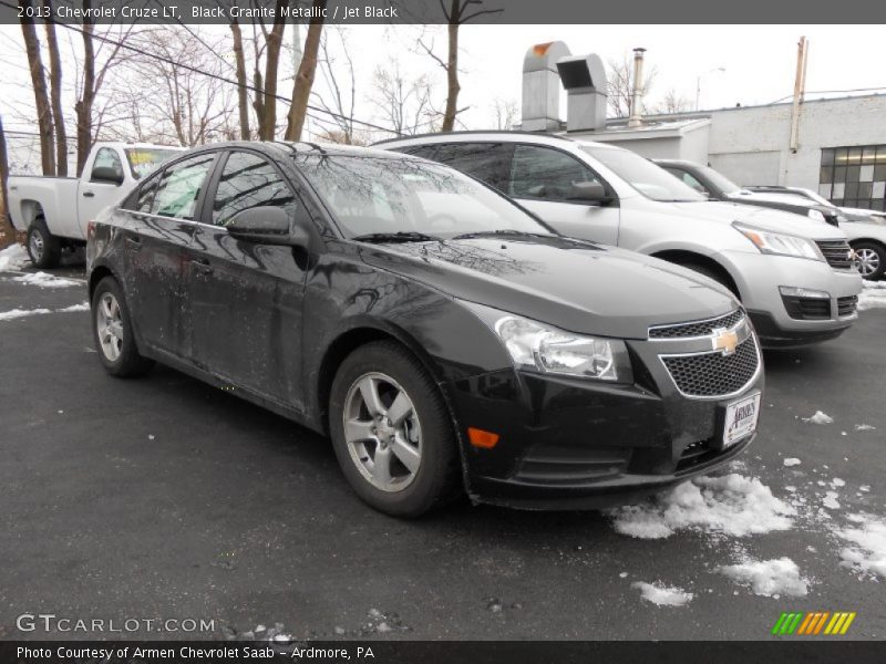 Black Granite Metallic / Jet Black 2013 Chevrolet Cruze LT