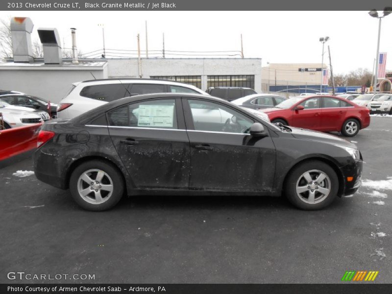 Black Granite Metallic / Jet Black 2013 Chevrolet Cruze LT