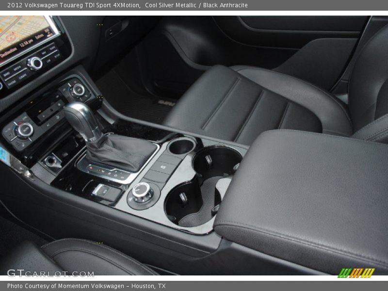 Cool Silver Metallic / Black Anthracite 2012 Volkswagen Touareg TDI Sport 4XMotion