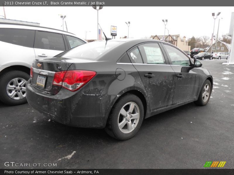 Black Granite Metallic / Jet Black 2013 Chevrolet Cruze LT