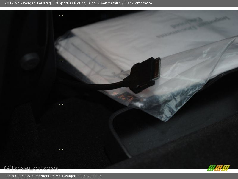 Cool Silver Metallic / Black Anthracite 2012 Volkswagen Touareg TDI Sport 4XMotion