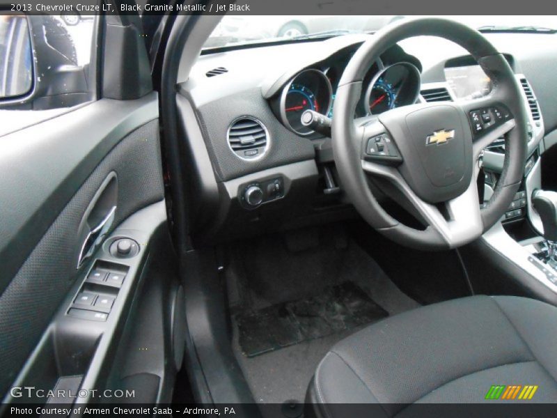 Black Granite Metallic / Jet Black 2013 Chevrolet Cruze LT
