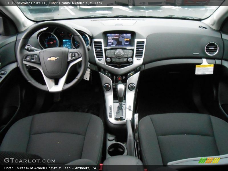 Black Granite Metallic / Jet Black 2013 Chevrolet Cruze LT