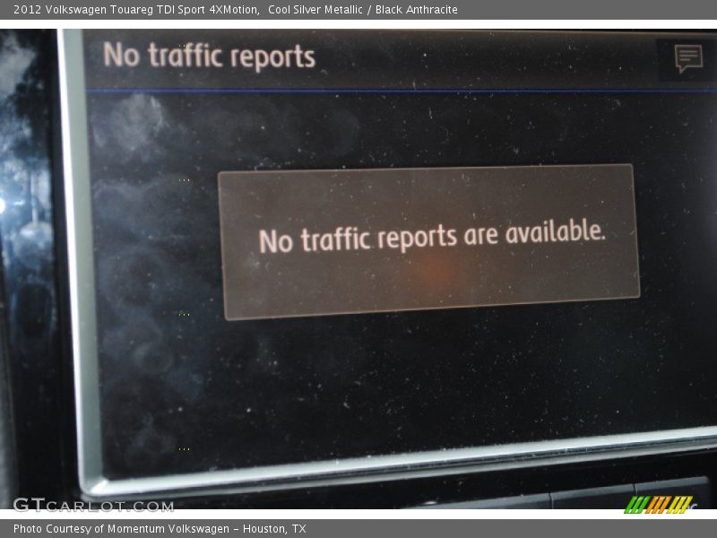 Cool Silver Metallic / Black Anthracite 2012 Volkswagen Touareg TDI Sport 4XMotion