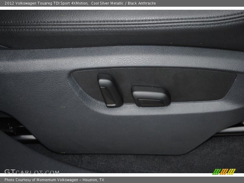 Cool Silver Metallic / Black Anthracite 2012 Volkswagen Touareg TDI Sport 4XMotion
