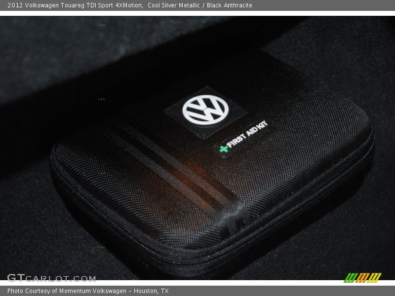 Cool Silver Metallic / Black Anthracite 2012 Volkswagen Touareg TDI Sport 4XMotion