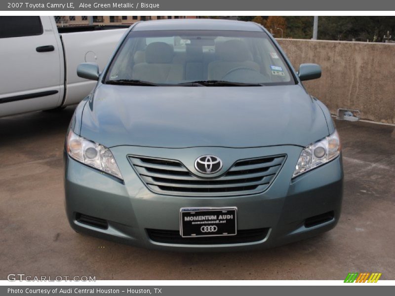 Aloe Green Metallic / Bisque 2007 Toyota Camry LE