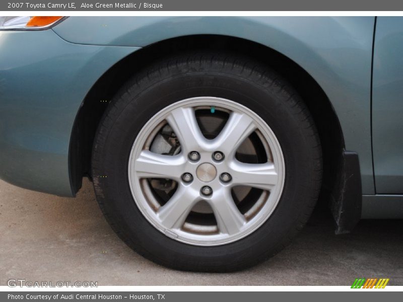 Aloe Green Metallic / Bisque 2007 Toyota Camry LE