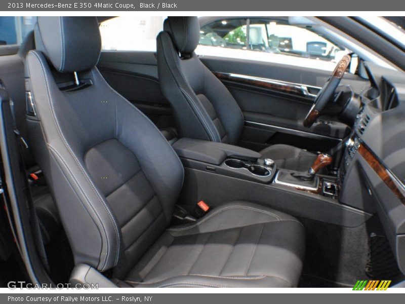 Front Seat of 2013 E 350 4Matic Coupe