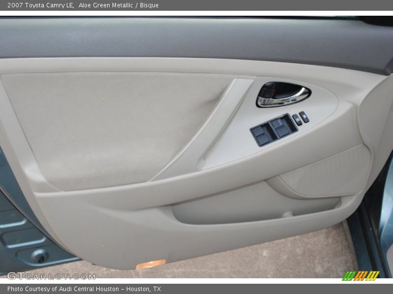 Aloe Green Metallic / Bisque 2007 Toyota Camry LE
