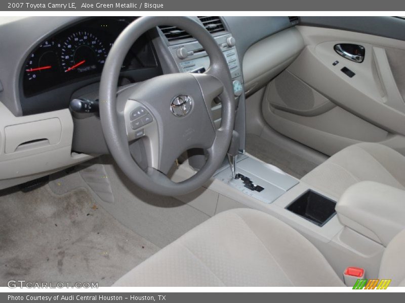 Aloe Green Metallic / Bisque 2007 Toyota Camry LE