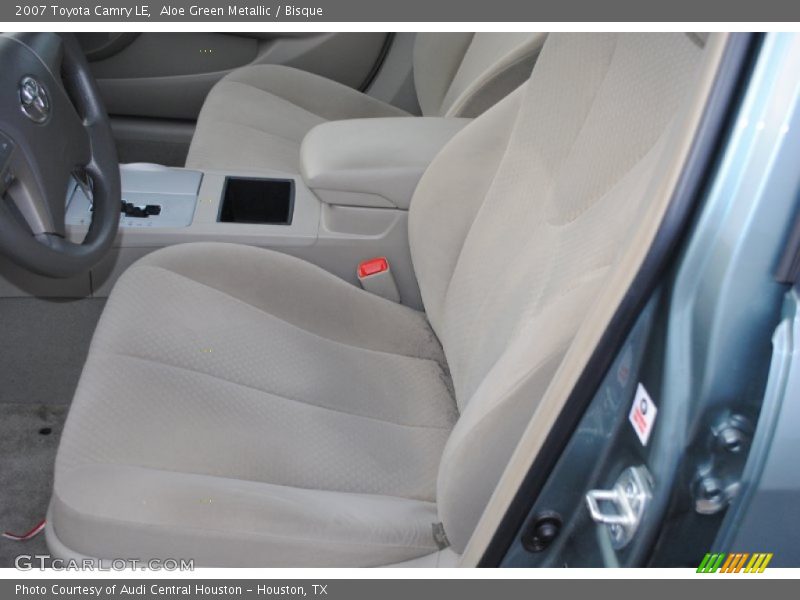 Aloe Green Metallic / Bisque 2007 Toyota Camry LE
