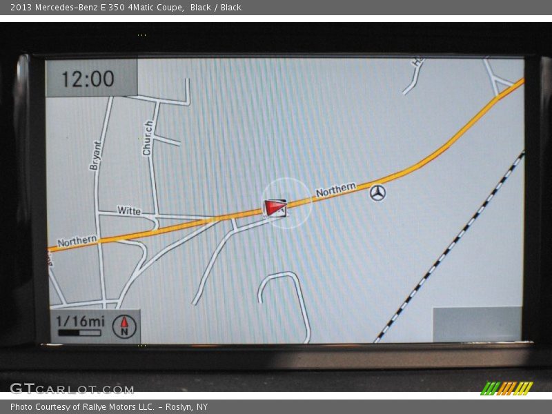 Navigation of 2013 E 350 4Matic Coupe