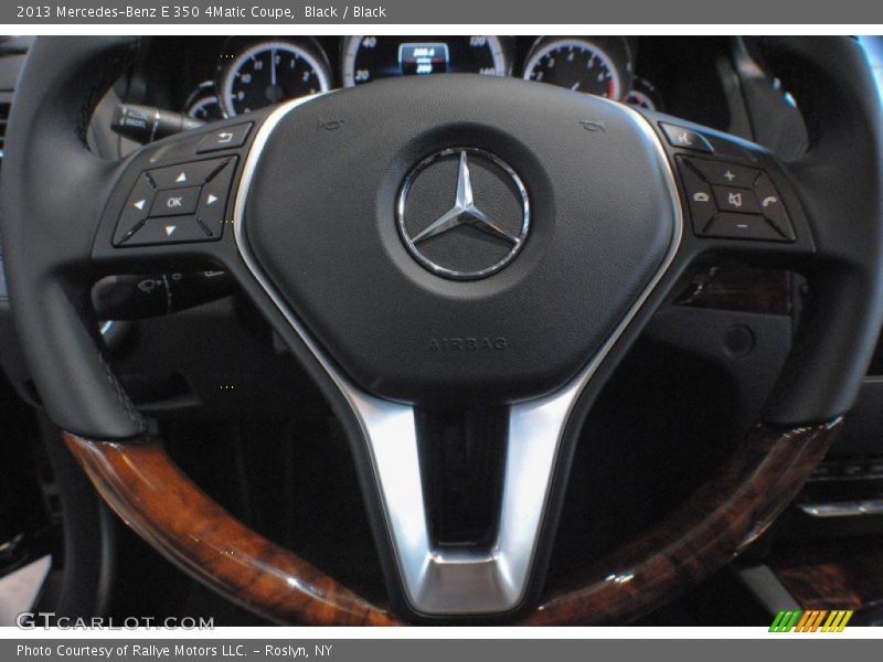 Black / Black 2013 Mercedes-Benz E 350 4Matic Coupe